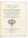 LHOSPITAL, GUILLAUME-FRANÇOIS-ANTOINE, Marquis de. Traité Analytique des Sections Coniques.  1720